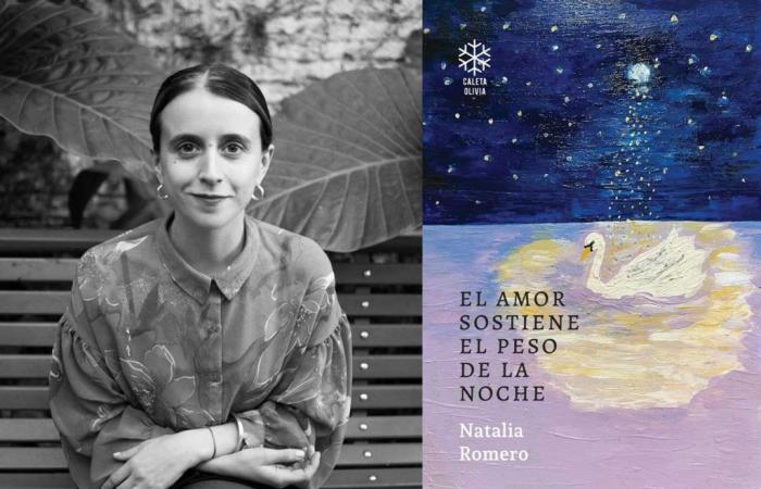Natalia Romero enfrenta sus miedos en los poemas de El amor sostiene el peso de la noche.