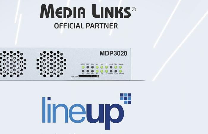 Media Links transmitió globalmente contenido STL a través de IP/PTP a través de una línea de servicio de microondas.
