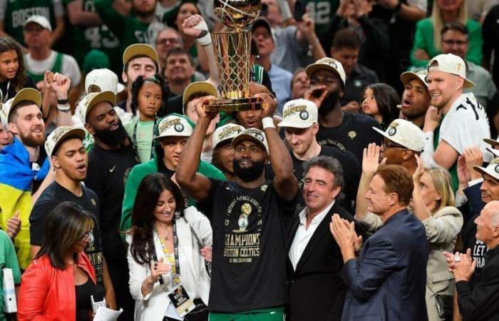 Los Celtics derrotan a los Mavericks en el quinto juego y ganan su anillo número 18 de la NBA (106-88)