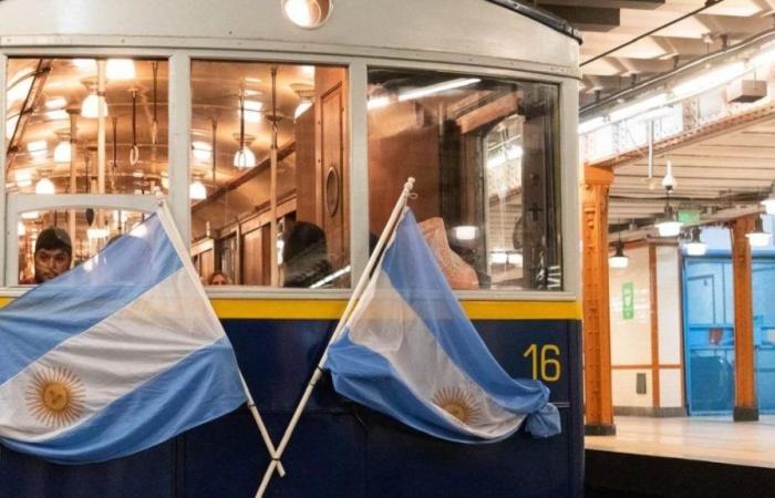 El Metro realizará un Paseo Histórico en la Línea A por el Día de la Independencia