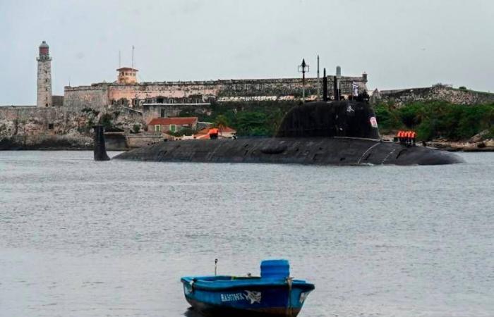 Submarino nuclear ruso salió de La Habana, mientras Estados Unidos envió uno a Guantánamo