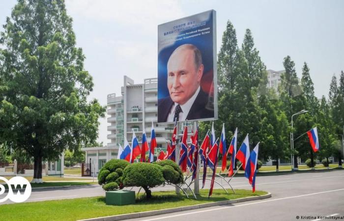 Putin llega a Corea del Norte en su primera visita en 24 años – DW – 18/06/2024 – .