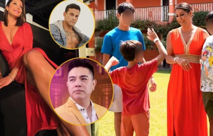 Karla Tarazona defiende fotos de Domínguez con sus hijos frente a Leonard León: “El cariño se gana”