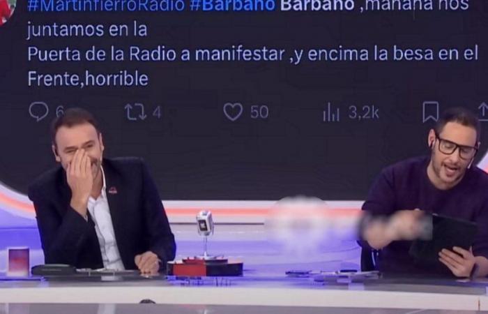 Famosos critican el “ignorar” de Rolando Barbano a Marina Calabró en el Martín Fierro