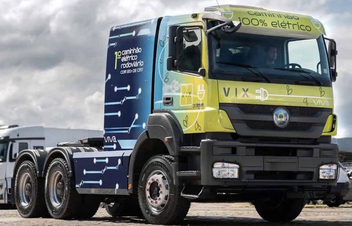 Atlas, el nuevo camión eléctrico de Mercedes-Benz capaz de transportar 120 toneladas