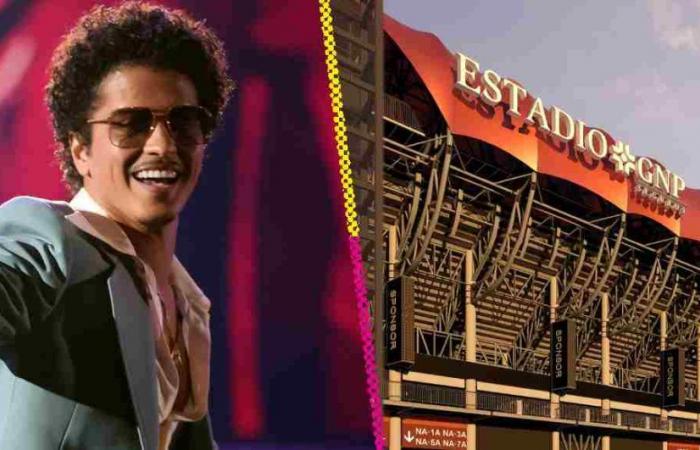 Bruno Mars anuncia concierto en México para inaugurar el Estadio GNP Seguros – .