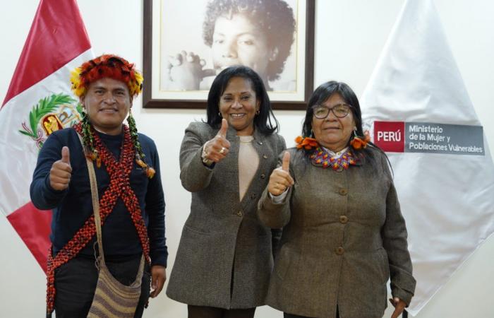 Ministra de la Mujer habló con líderes indígenas de Amazonas – .