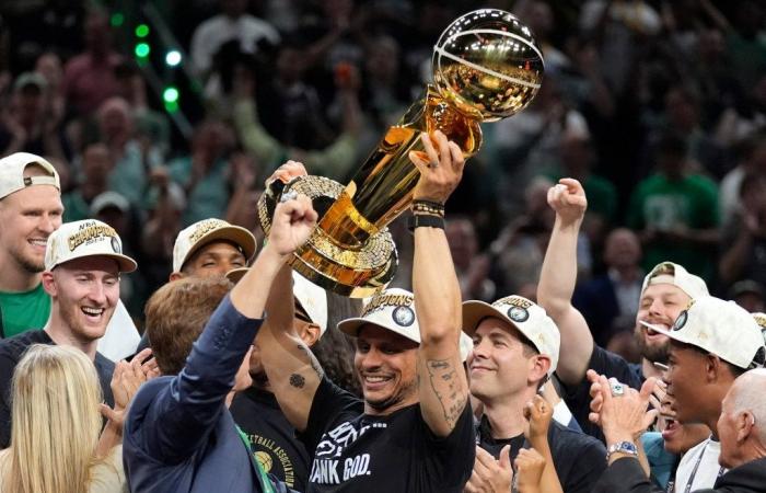 Los Celtics son los campeones de la NBA. “La franquicia de Boston es ahora la más exitosa – San Diego Union-Tribune –”.