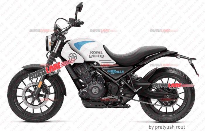 la moto que es $1.500 más barata que la Himalaya