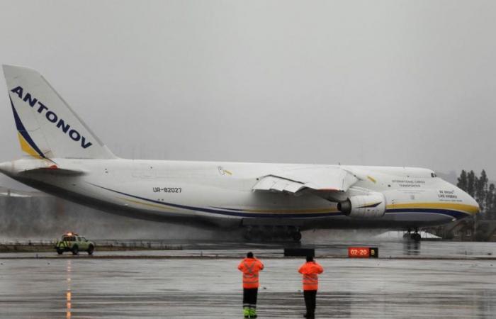 Por qué el avión de carga más grande del mundo llegó a Chile