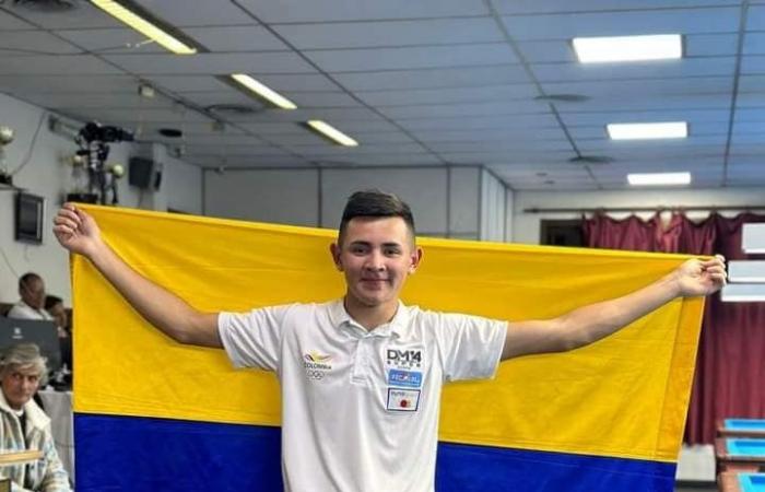 Representante de Boyacá se coronó campeón panamericano de billar juvenil en tres bandas en Argentina