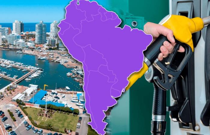 El país sudamericano con la gasolina más cara en 2024, supera a la de Perú y Argentina | Petróleo | Gasolina | Precio de la gasolina | Uruguay | Perú | Venezuela | ¿Cuál es el país con la gasolina más cara de Sudamérica? | ¿Qué país tiene la gasolina más barata de Sudamérica?