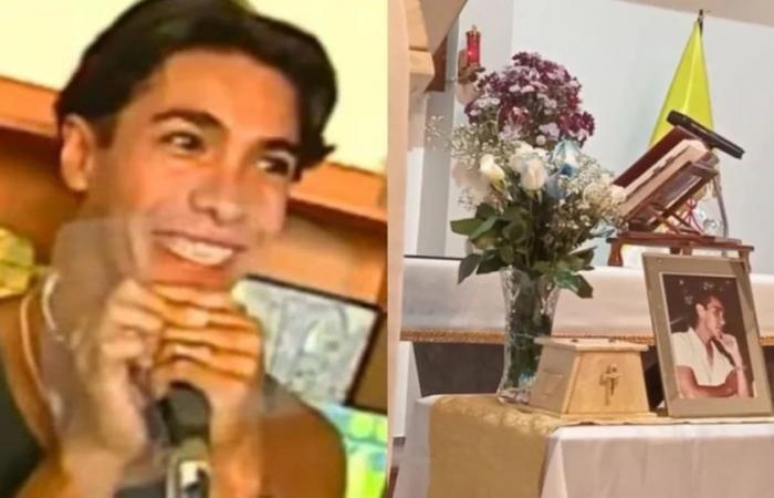 Familiares de Alex Brocca realizan emotiva misa en homenaje a su cumpleaños