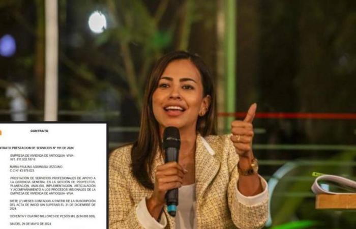 Polémica en redes sociales por la llegada de María Paulina Aguinaga a la entidad de Gobernación de Antioquia