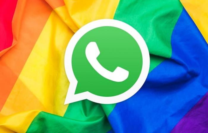 El truco para activar el “modo arcoíris” en WhatsApp