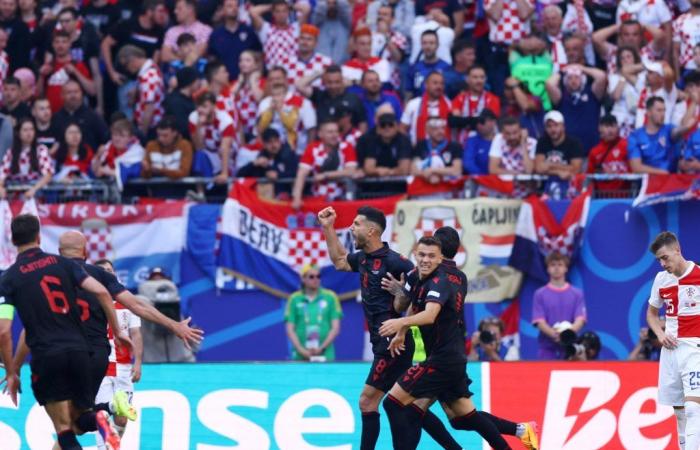 Albania tuvo más descanso que la Croacia de Modric y empató en la agonía del partido más electrizante de la Eurocopa.