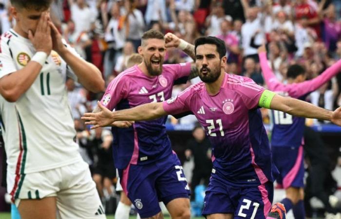 Alemania venció a Hungría y se clasificó a octavos de final de la Eurocopa