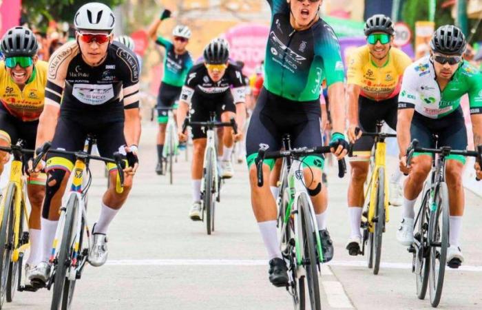 Daniel Arroyave ganó la quinta etapa de la Vuelta a Colombia, pero fue sancionado y la victoria se la dio Alejandro Osorio