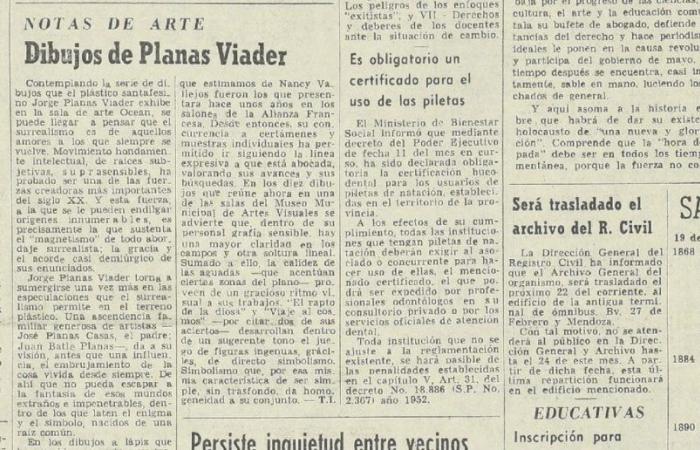 Planas Viader y Nanzi Vallejo bajo la mirada de Jorge Taverna Irigoyen en 1970 – .