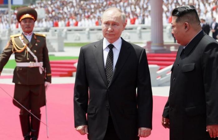 Putin llega a Corea del Norte por primera vez en 24 años para agradecer su “firme apoyo” en la guerra de Ucrania