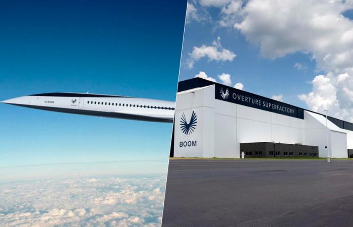Boom Supersonic sueña con construir el sucesor del Concorde. Y para lograrlo ha inaugurado la Superfábrica de Overture.