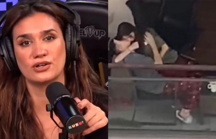 Los picantes comentarios a Momi Giardina sobre el video infraganti de su hija Juli Castro con su ex, apasionados en un balcón