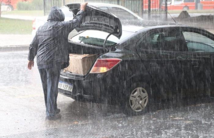 Alerta por fuertes lluvias en varias localidades