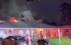 Tres personas desplazadas tras un incendio en una casa a primera hora de la mañana; bombero quemado – .