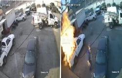 Camión explota al suministrar gas LP; trabajadores en llamas: VIDEO – .