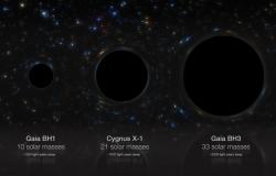 Hallan un agujero negro 33 veces más grande que el Sol ‘acechando sin ser detectado’ cerca de la Tierra