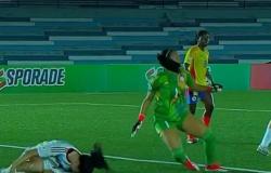 Vea la polémica acción de Luisa Agudelo, con la Selección Colombia Femenina Sub-20 vs. Venezuela, en Sudamérica – .