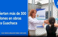 Invierten más de 300 millones en obras para Guachaca