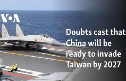 Dudas: China estará lista para invadir Taiwán en 2027