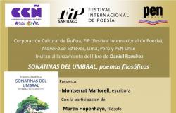 Daniel Ramírez presenta su libro “Sonatinas del Umbral. Poemas Filosóficos” en Chile – .