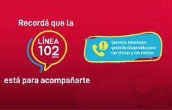 La Línea 102 es un teléfono de escucha gratuito para niñas, niños y adolescentes disponible las 24 horas del día. – .