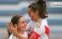 Gran gol de Valerie Gherson, con potente cabezazo, en Perú vs Uruguay Sub 20 por el Sudamericano Femenino 2024