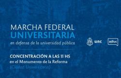 La UNC convoca a la marcha universitaria federal en Córdoba en defensa de la educación pública – .