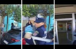 Policía salvó a niño de 2 años que se atragantó con comida en Córdoba