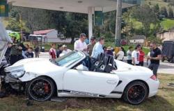 Este es el dueño del Porsche valorado en más de $200 millones que se estrelló en la vía Bogotá-Tunja
