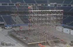 El Bernabéu se prepara para acoger su primer concierto tras la remodelación