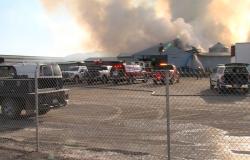 Una granja de huevos se incendia en Lewiston, lo que provocó una respuesta al fuego desde lugares tan lejanos como Franklin, Idaho.