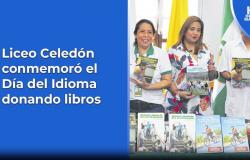 Liceo Celedón conmemoró el Día de las Lenguas con donación de libros