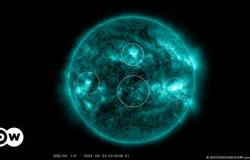Una rara erupción cuádruple del Sol podría llegar a la Tierra – DW – 24/04/2024 – .