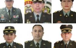 Estos son los seis coroneles que pronto serán ascendidos a generales de policía
