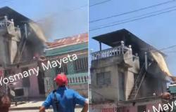 Se incendia casa en Santiago de Cuba – .