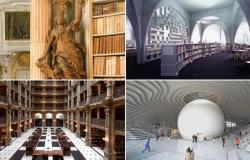 ¿Dónde se encuentran cuatro de las bibliotecas más bellas del mundo?