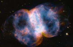 La NASA celebra los 34 años del telescopio Hubble con la imagen de una “pesa cósmica” – .
