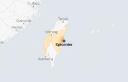 Terremotos sacuden el este de Taiwán – .