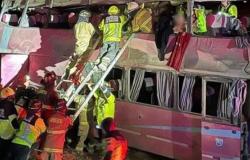Dos turistas brasileños murieron en un accidente de autobús en Chile – .