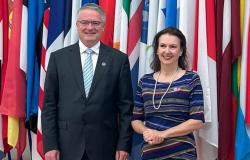 Mondino cerró una gira diplomática centrada en fortalecer los vínculos con la Unión Europea y acceder a dos organizaciones occidentales clave.